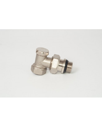 Кран радіаторний кутовий зворотний 1/2" EVO