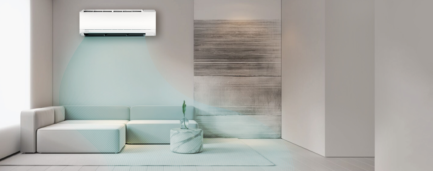 Фото в інтер'єрі кондиціонера Toshiba Seiya