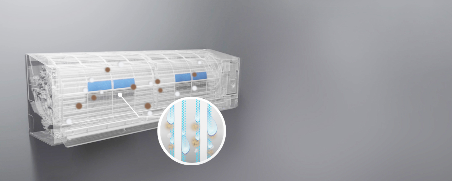 Самоочистка внутрішнього блоку