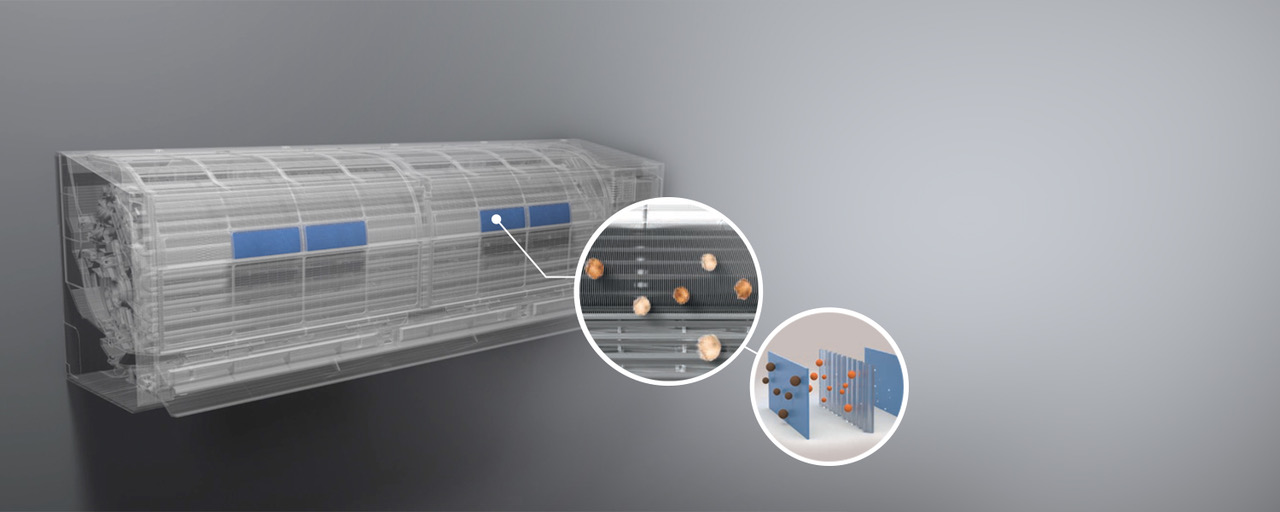 Фільтрація воздуха в Toshiba Shorai Edge