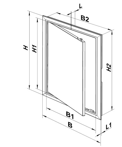 Габаритные и установочные размеры 