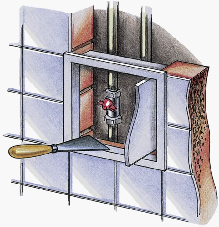 Монтаж на раствор
