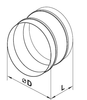 Креслення вставки для вентилятора