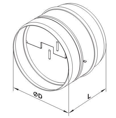 Креслення зворотного клапана