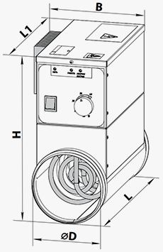 Креслення з приєднувальними розмірами