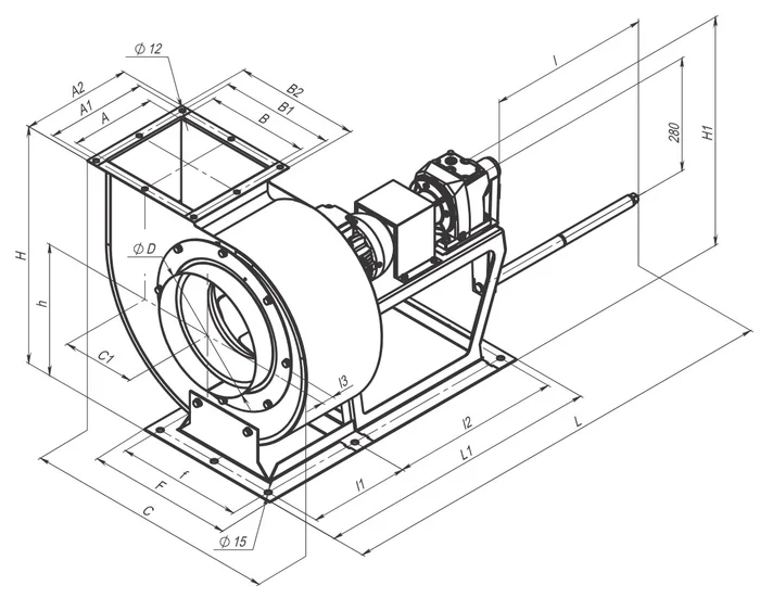 Габаритні розміри