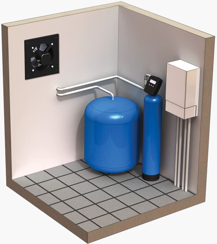 Вентиляция котельной