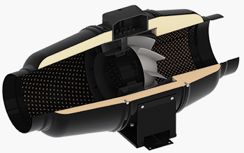 Шумоизолированный корпус вентилятора