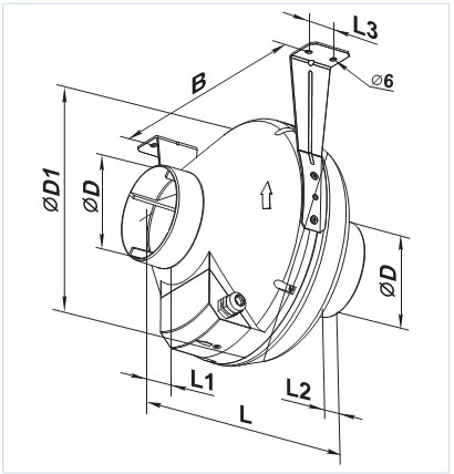Креслення вентилятора