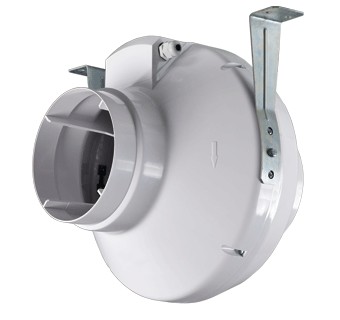 Вентилятор кріпиться за допомогою кронштейнів