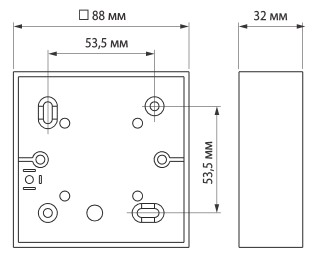 Креслення настінної коробки