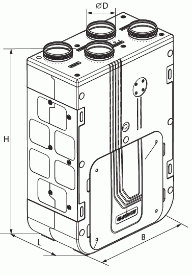 Чертеж с размерами
