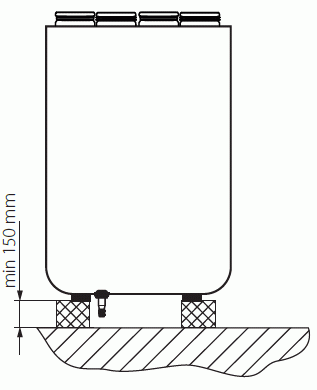 Напольный монтаж