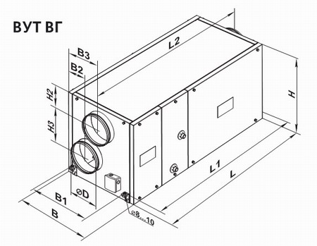 Креслення установок вут вг