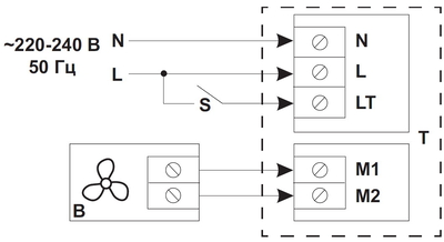 Схема підведення напруги