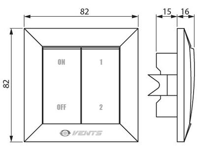 Розміри регулятора