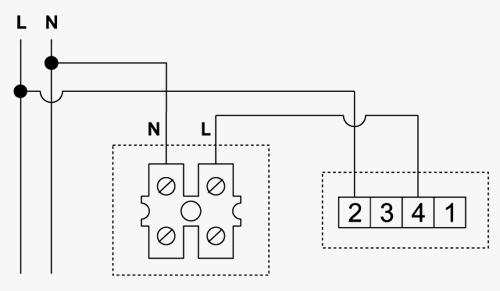 Включається вентилятор при перевищенні температури
