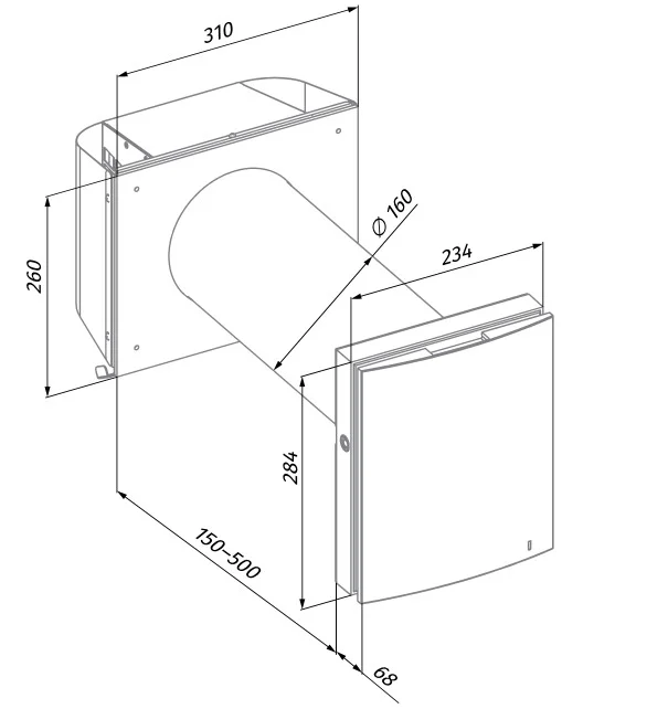 Креслення з розмірами