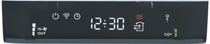 Інформаційний дісплей на внутрішній панелі