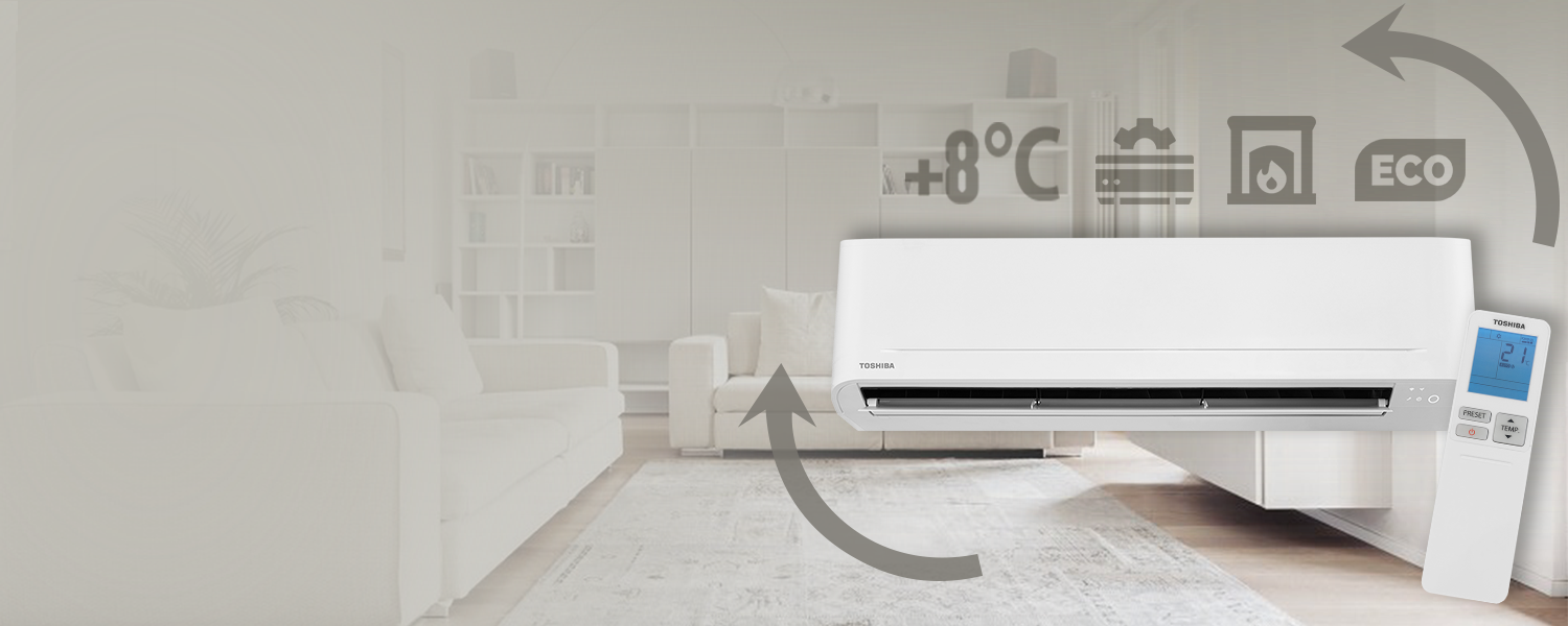 Тихая работа кондиционера Toshiba RAS-18J2KVG-UA/RAS-18J2AVG-UA